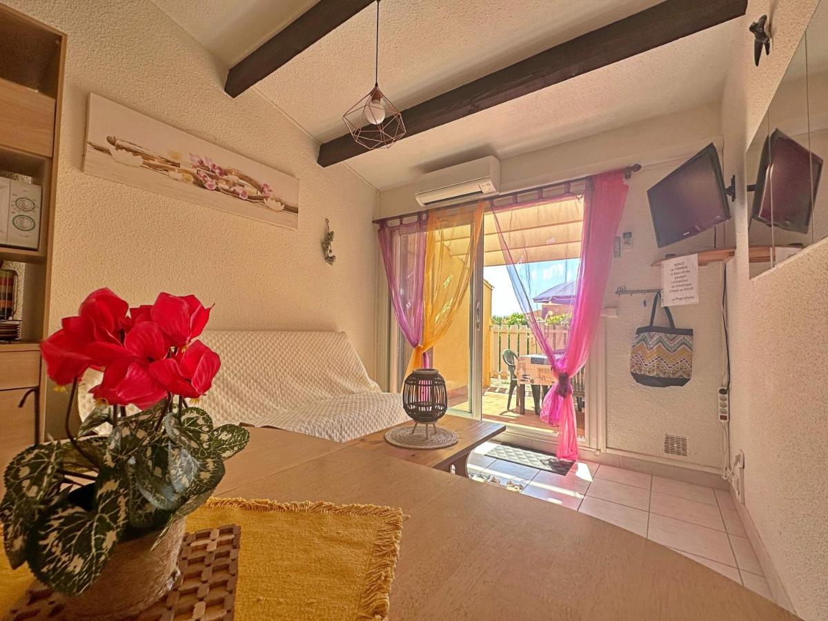 Cap D'Agde, Appartement Bord De Mer, 50 M Plage De La Roquille, Climatise Et Wifi, Bagian luar foto