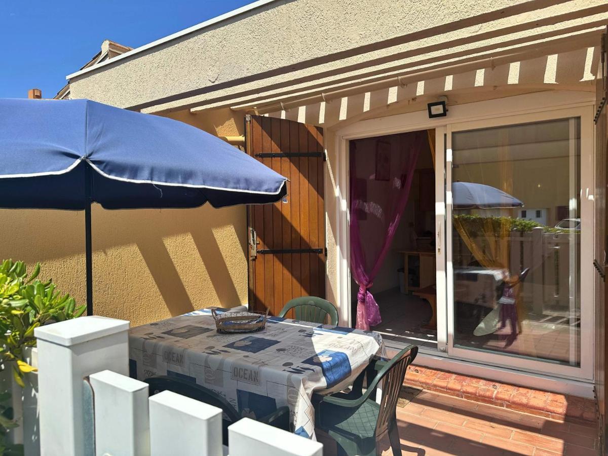 Cap D'Agde, Appartement Bord De Mer, 50 M Plage De La Roquille, Climatise Et Wifi, Bagian luar foto